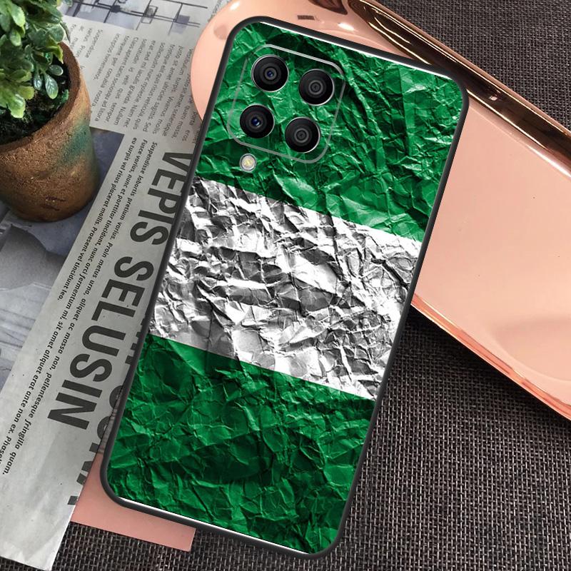 Nigerian flag Case For Samsung Galaxy M32 M31 M12 M52 M13 M33 M53 M11 M51 M15 M55 M14 M34 M54 M20 M30s