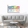 MYLU Emotional Management Zones Of Regulation Educational Poster 3 Canvas Poster Wall Art Decor Print Picture Paintings for Living Room Bedroom