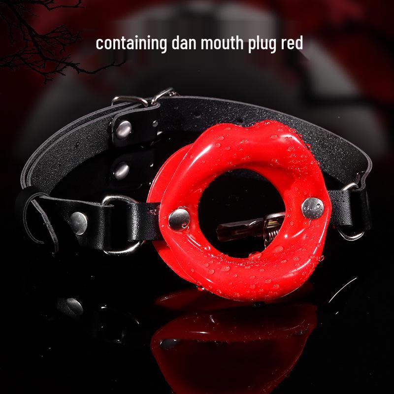 SM Bâillon Boule avec Pilules - Ensemble Jouet de Contrainte Bondage