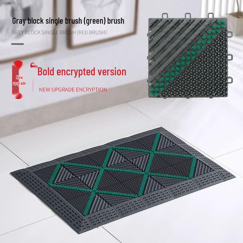 Outdoor Anti-Slip Dirt-Scraping Entrance Mat