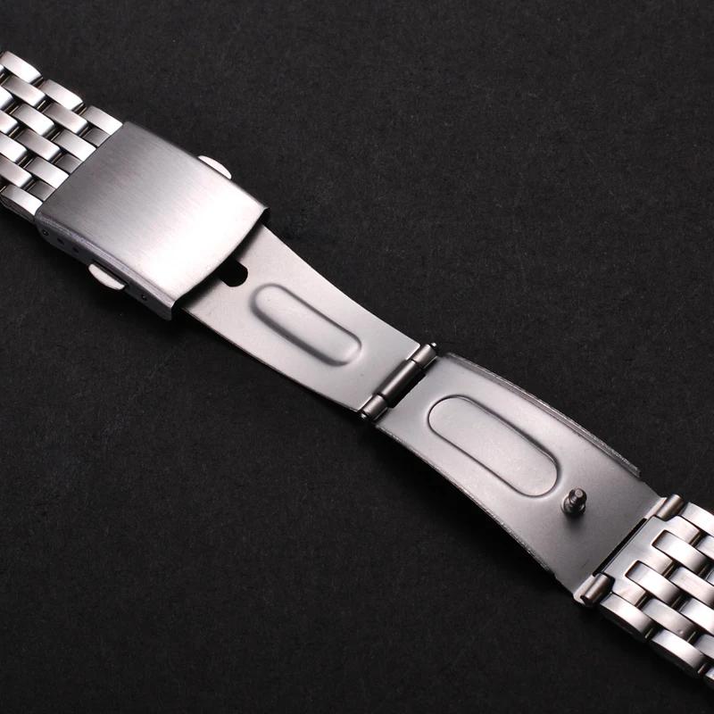 18mm 22mm 20mm Stainless Steel Strap for Samsung Galaxy Watch 3 45mm 46mm Active 2 S3 Band for Huawei GT2/3 Amazfit Bip Bracelet