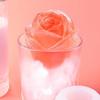Rose-shaped Silicone Ice Cube Mold White