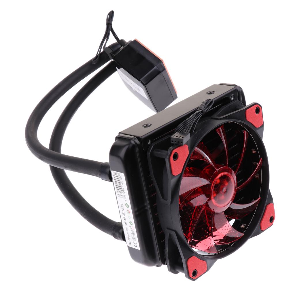 Buy WaterCooling Kit Water Row&Integrated Pump&12cm PWM Fan for Intel