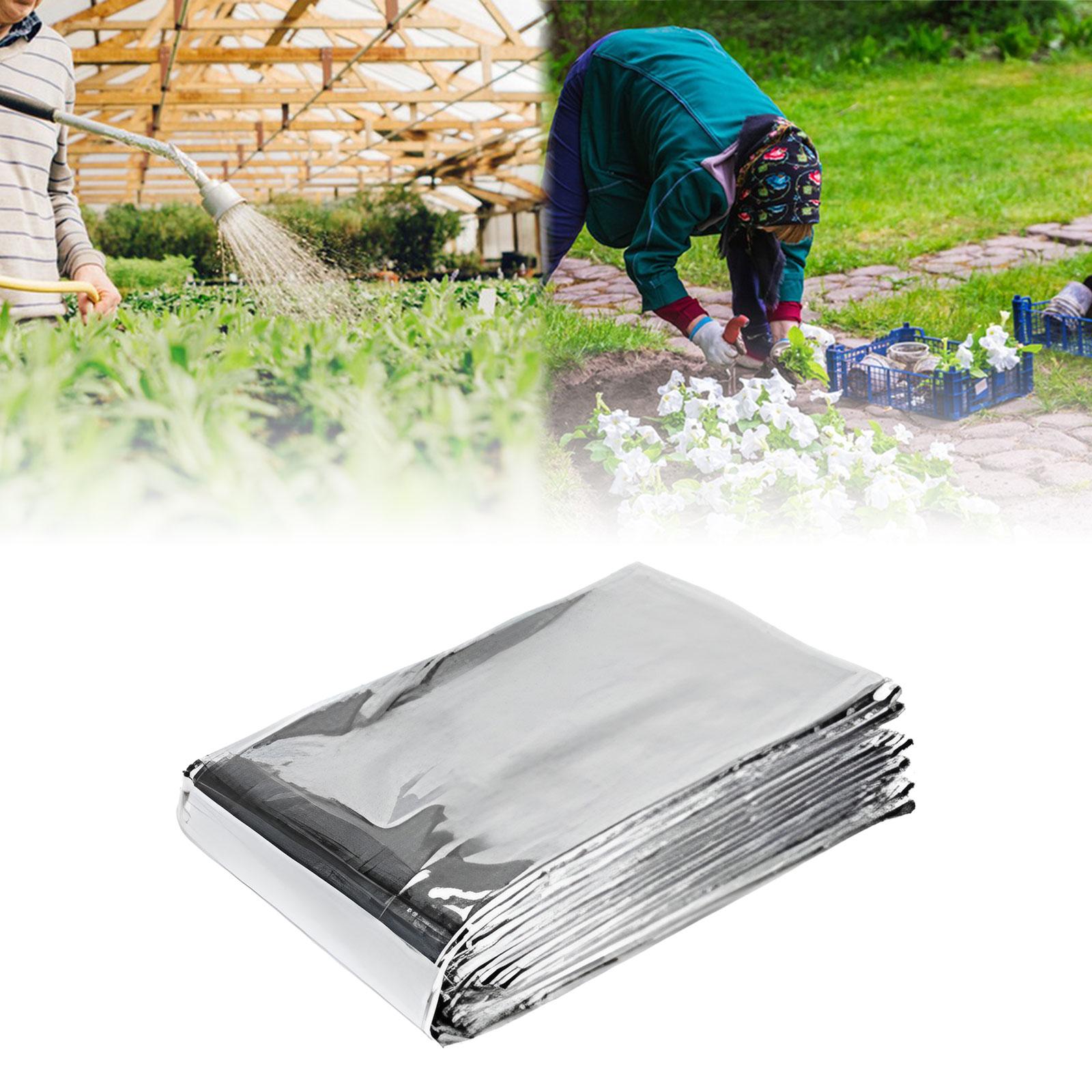 

Plant Reflective Mylar Film Garden Foil Covering Greenhouses Plant Grow Film for Camping Field Orchards Gardening Vegetables