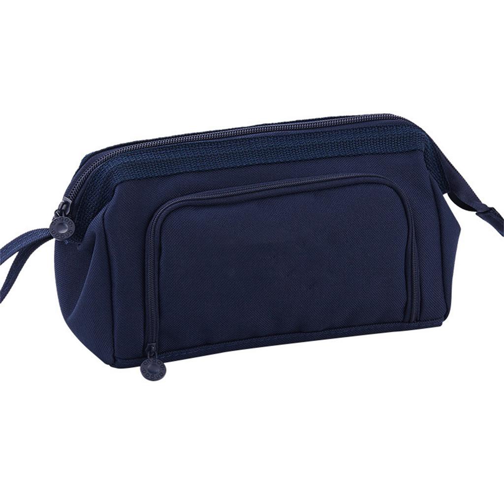 Korean Version Of The Boat-shaped Large-capacity Multi-layer Oxford Pencil Case Multi-functional Portable Pencil Case Student Storage Pencil Bag