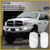 For 02-08 Dodge RAM 2500 3500 1500 Interior Clear Overhead Dome Light Cover 2pcs
