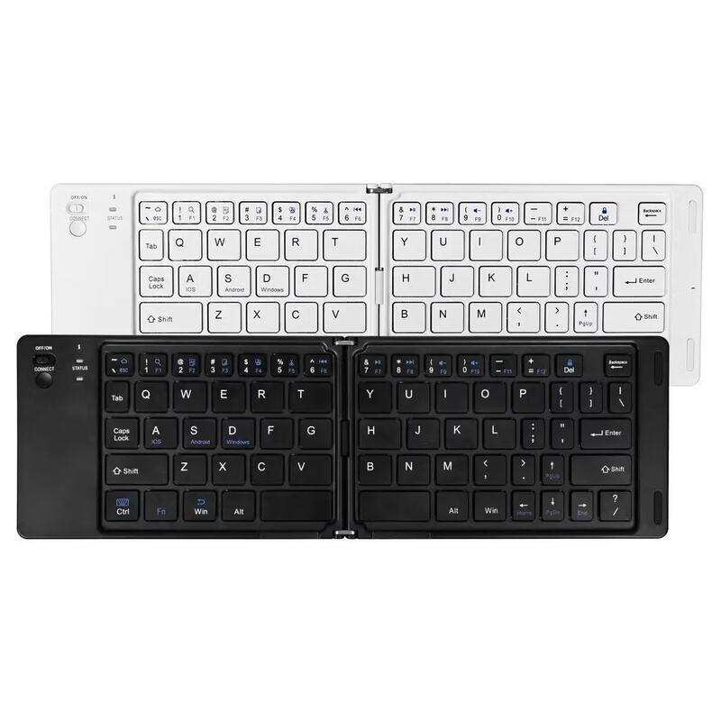 OLOEY Dual Foldable Multi-System Bluetooth Keyboard