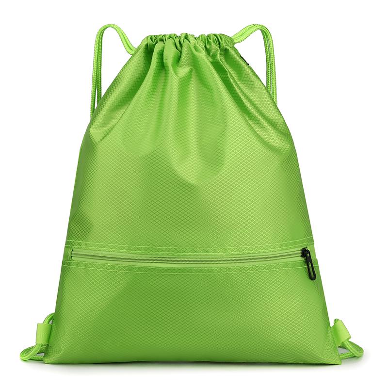 Unisex Waterproof Oxford Drawstring Sports Backpack for Basketball & Climbing