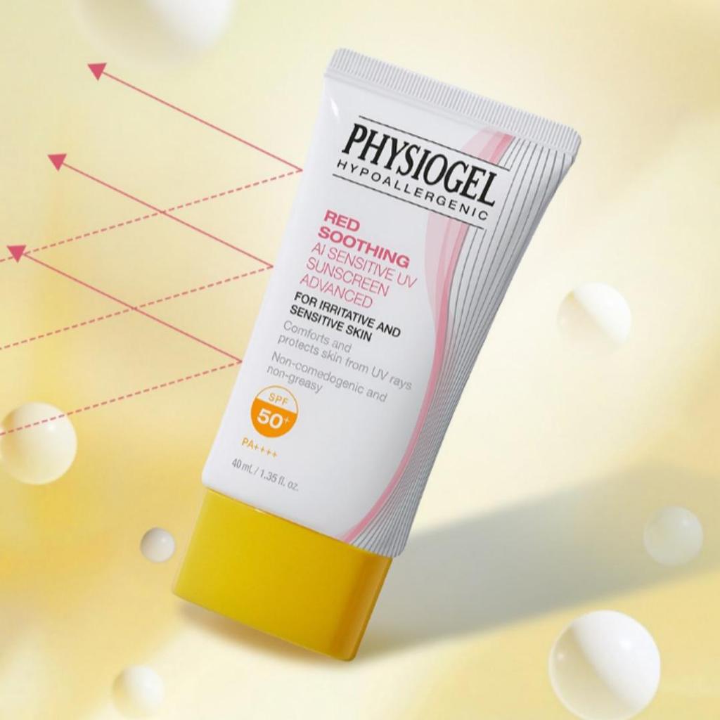 [Physiogel] Red Soothing AI Sensitive UV Sunscreen Advanced 4 Types SPF50+ PA++++