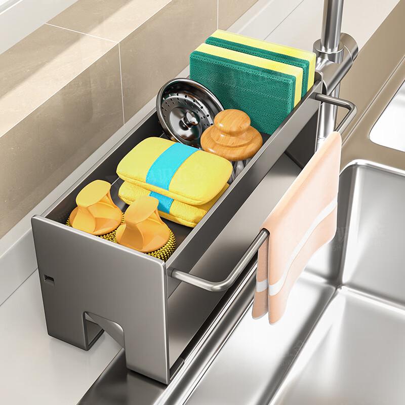 

Kitchen Dishcloth & Sponge Drying Rack Countertop