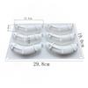 6/12/24 Holes Banana Mango Design Mousse Silicone Mousse Mold 3D Fruit Dessert Chocolate Mold DIY Cake Decorating Tools Bakeware