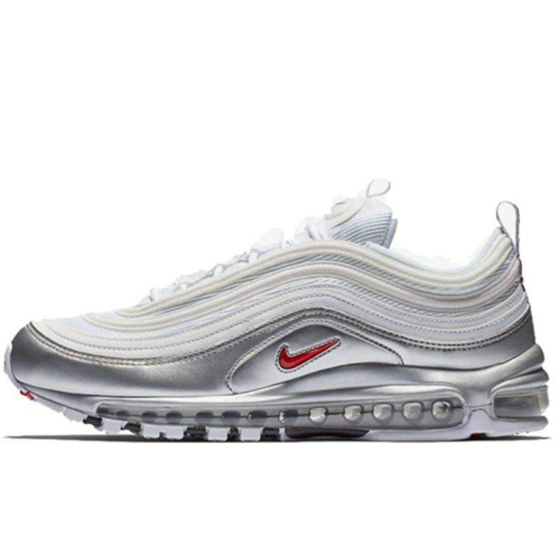 

Nike Air Max 97 Silver White Sneakers Casual Shoes AT5458-100 40