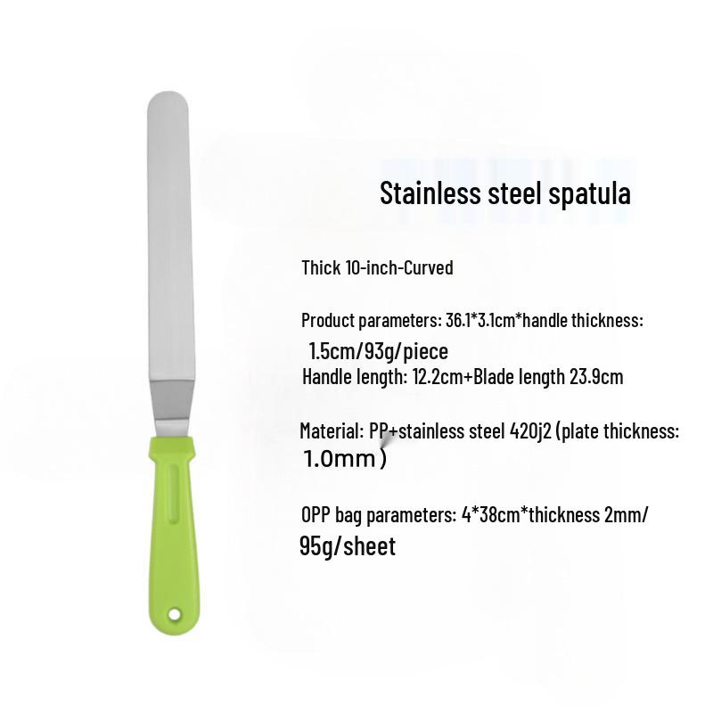 Wheat Straw Spatula & Cake Scraper Set
