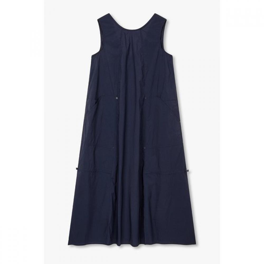 STUDIO TOMBOY Women Pocket Detail Sleeveless Long Dress 9106241230ct