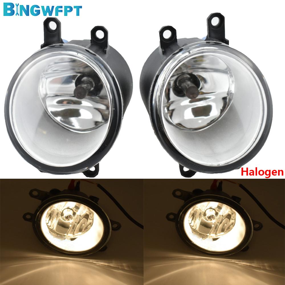 

BINGWFPT Для Toyota Premio T260 2011 2012 2013 2014 2015 2016 Противотуманная фара Дневная ходовая огня Автомобильная светодиодная H11 12V Halogen light