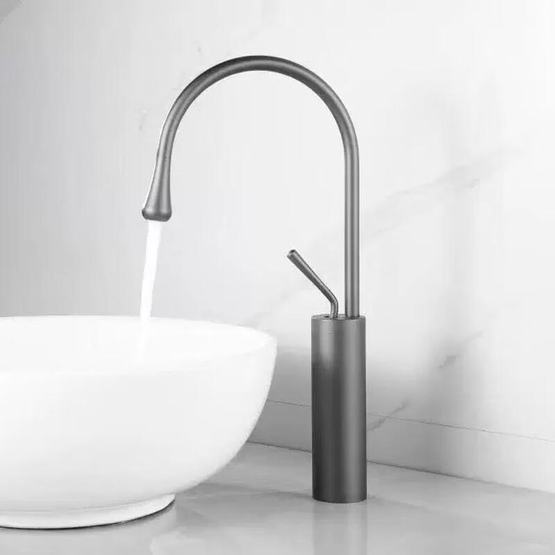 Yipan Stainless Steel Rotating Waterfall Basin Faucet