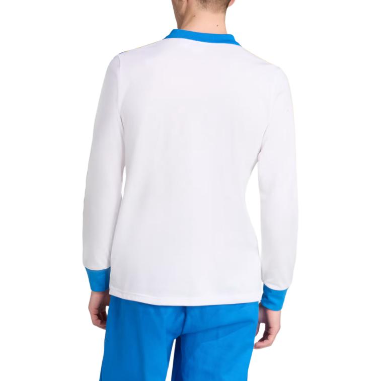 adidas Originals Real Madrid Terrace Icons Long Sleeve Polo Shirt JN3065
