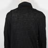 Fendi Zucca Long Sleeve Shirt Black Wool Women Used