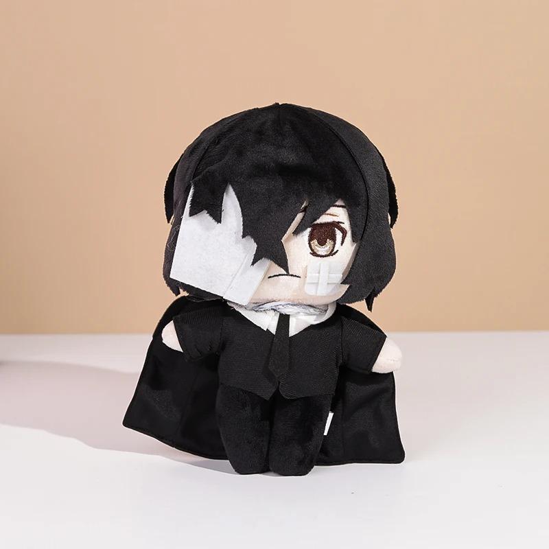 20cm Bungou Stray Dogs Plüschtier Dazai Osamu Nakahara Chuya Edogawa Rampo Gogol Dostoevsk Anime Cosplay Spielzeug Kissen Kindergeschenk