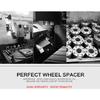 Embers For Toyota Corolla PCD 5x114.3 CB 60.1 M12x1.5 Forged Aluminum Black Wheel Spacers Hub Adapter 2 Piece