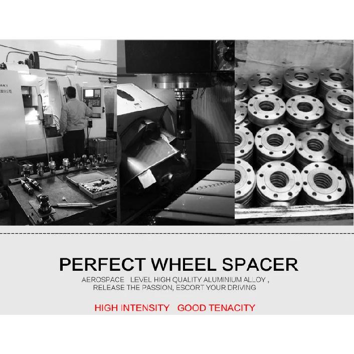 Embers For Toyota Corolla PCD 5x114.3 CB 60.1 M12x1.5 Forged Aluminum Black Wheel Spacers Hub Adapter 2 Piece