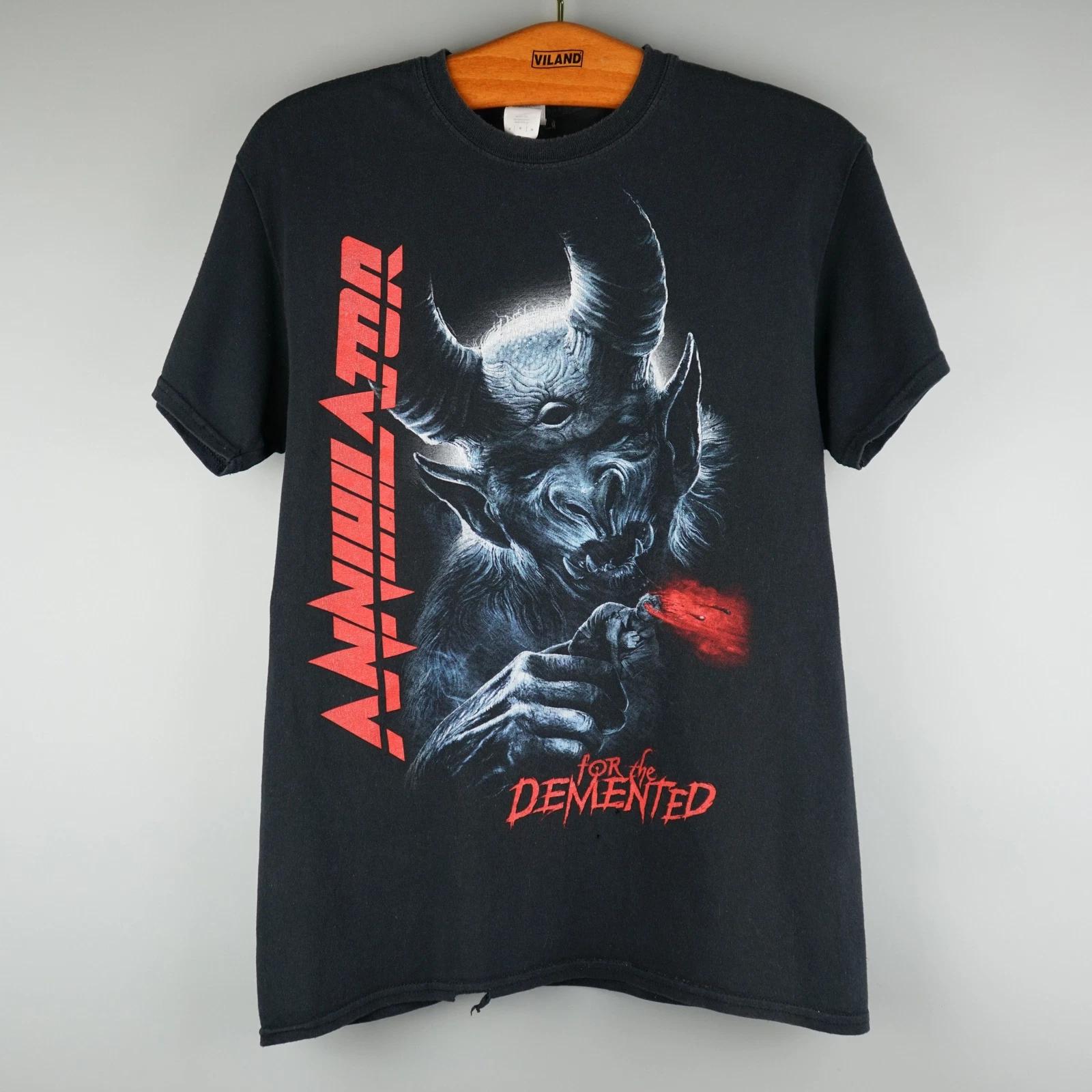 

Vintage 2017 Annihilator tour t-shirt Techno Thrash Metal 4XL
