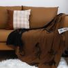 LISM Jacquard Knit Throw Blanket