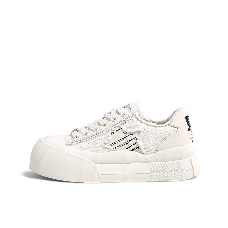 Popular Little White Shoes Women's Summer 2025 New Shoes Versatile Thick Baseplate Shoes Casual Shoes Muffin Women's Sports Shoes