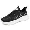 2026 new microfiber leather sports and leisure shoes fashion versatile out of the street wear-resistant shoes men's shoes extra large size running