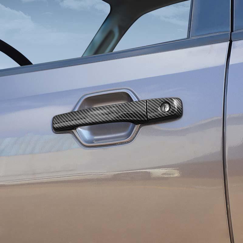  ABS Door Handle Decoration Cover Sticker Fit For Mitsubishi PAJERO 2007-2021 Exterior Accessories