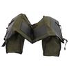 Portable Bicycle Rear Seat Trunk Bag Large Capacity Mountain Bike Tail Bag for CyclingMilitary