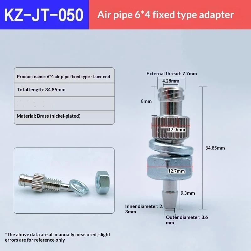 Luer Lock Adapter Fitting High Precision Leak-Proof Dispenser Connector for Gas Pipe Industrial Dispensing Work