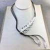 Spain UNOde50 Feather Leather Necklace - Popular Cross-Border E-commerce Item