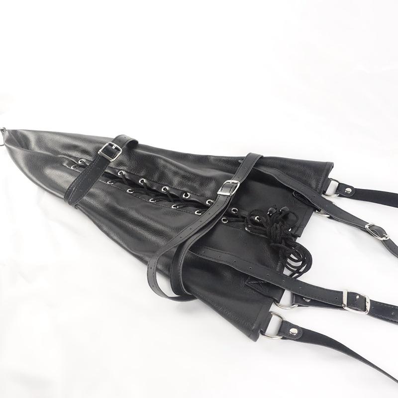 Single-Hand Reverse Glove Restraint for BDSM Training