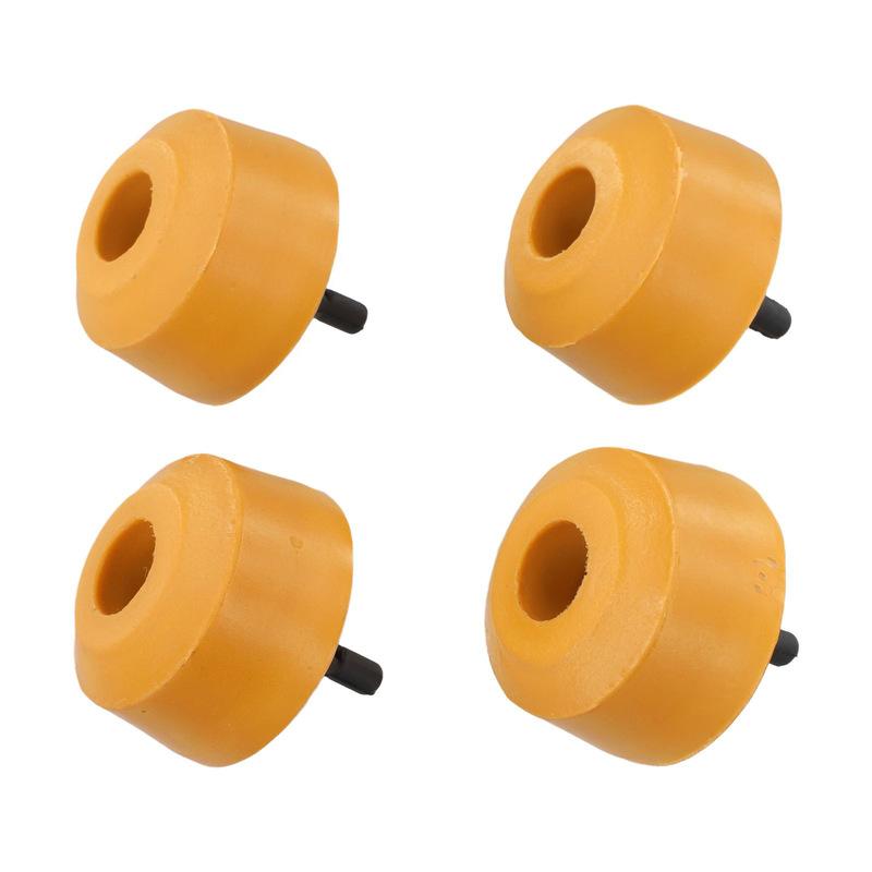 4pcs/set Rear Bump Stop Parts Kit For Leaf Spring Rubber Buffer 2K0511155A For Caddy For Mk3 For Mk4 Automotive Accessories