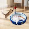 Cat Scratcher Bed Nest Breathable Scratchable Toy Scratching Board Basket for Terrace