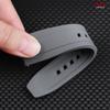 Silicone Rubber Watch Strap 20mm 22mm Sports Watchband Black Green Orange Blue Wristband Universal Quick Release Bracelet Belt