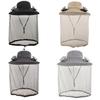 Dual Fan Solar Fan Hat with Face Mask Breathable UV Protection Wide Brim Sun Cap Cooling Fan Hat for Fishing Travel Beekeeping