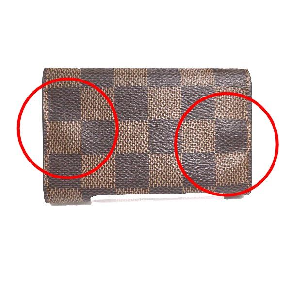 LOUIS VUITTON Damier Multicles6 key holder  Damier canvas Brown unisex N62630 Used