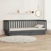 Vidaxl Daybed, Grey, 80X200 Cm, Solid Pine Wood