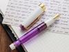 WANCHER SAILOR Original Professional Gear PURPLE RAIN Fountain 21k Gold Pen, (Medium Nib)