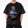 Harajuku Washed Shirt Conquest Invincibles Accessories Cool T-Shirts Oversize Streetwear Cotton Summer Tee Shirt
