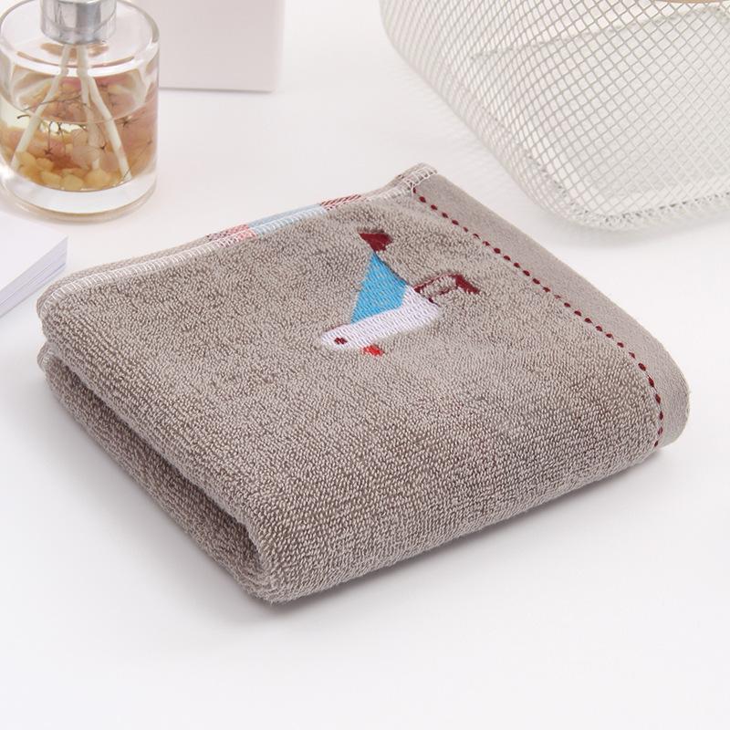 Prosop Bumbac Broderie Păsări Îngroșat Absorbant Prosop universal pentru față