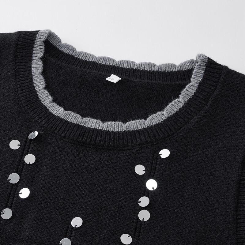 IEF French Style Slimming Knit Skirt Set for Petites