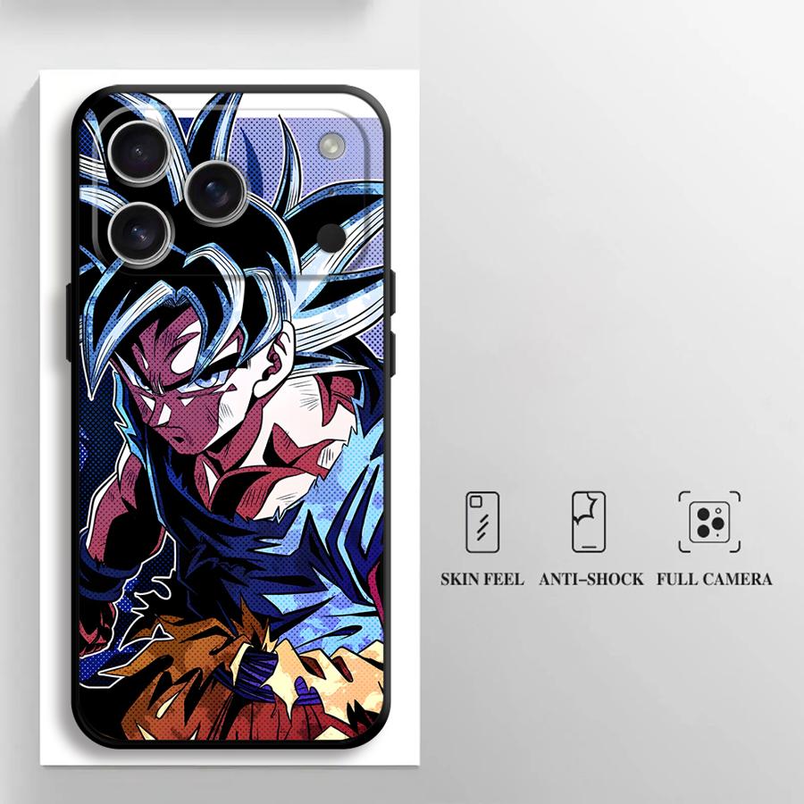 D-ragonS B-allS GokuS Funda Phone Cover Case for Apple iPhone 17 Pro Max 13 12 15 Pro 7 8 11 14 Air XR XS MAX 16