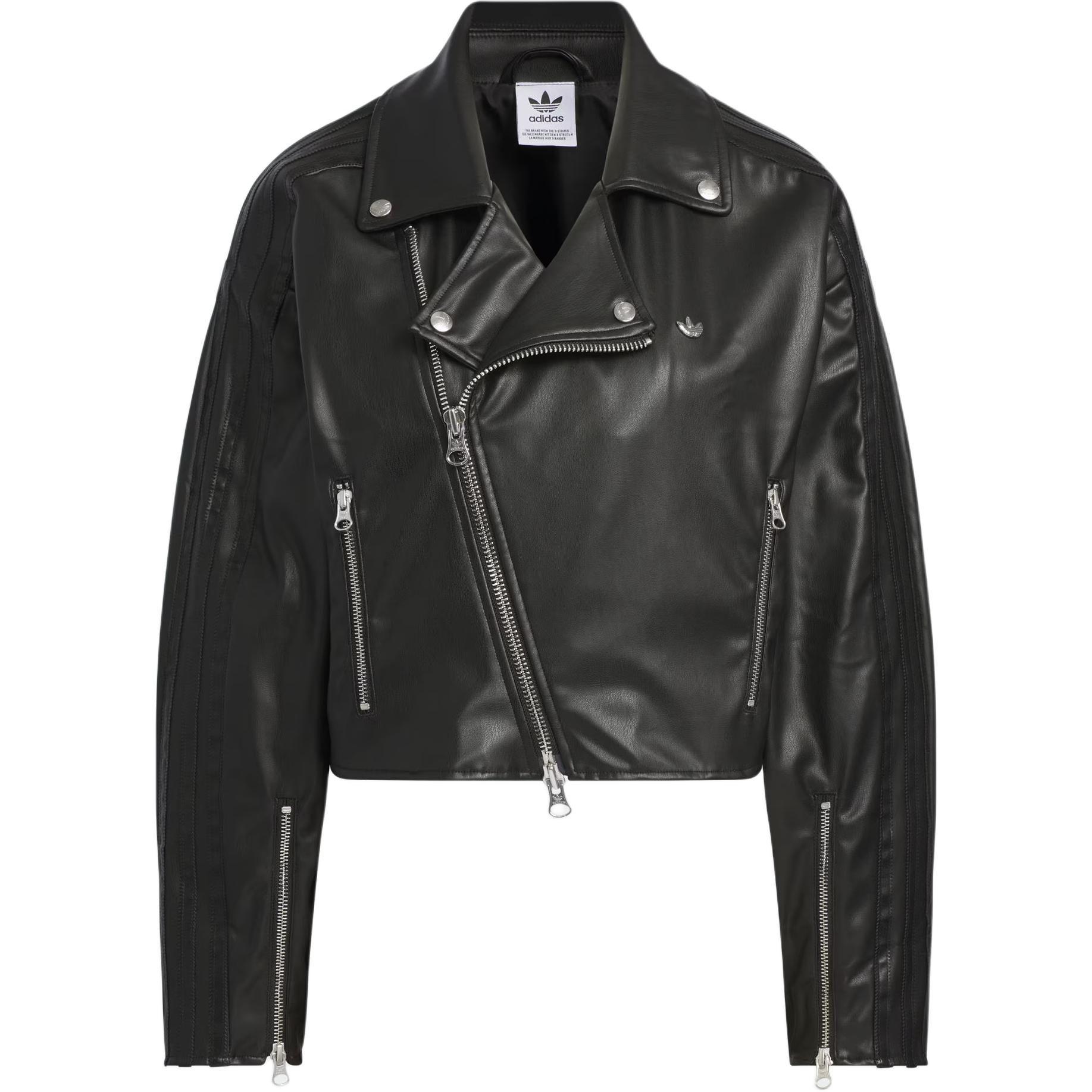 Adidas Originals Biker Jacket Women`s Black