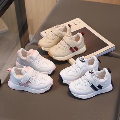 Sneaker da bambino primavera 2025: Scarpe da neonato bianche da bambino e scarpe da corsa casual da bambina