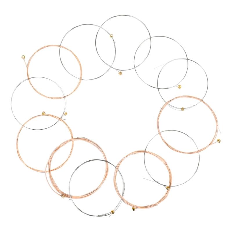 12Pcs Acoustics Guitar Strings for 12 String Classical Guitar Accessories