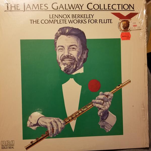 LP Record JAMES GALWAY, THE LONDON PHILHARMON - James Galway Collection - Lennox Be AGL15447 RCA GOLD SEAL 1985 US Classical Used