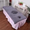Large Absorbent Bedding Towel with Hole for Massage Therapy Bed